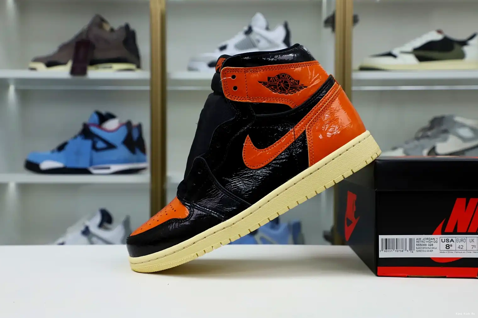 HIGH 3.0' 1 Kimikick JORDAN BACKBOARD AIR 'SHATTERED RETRO OG 0326